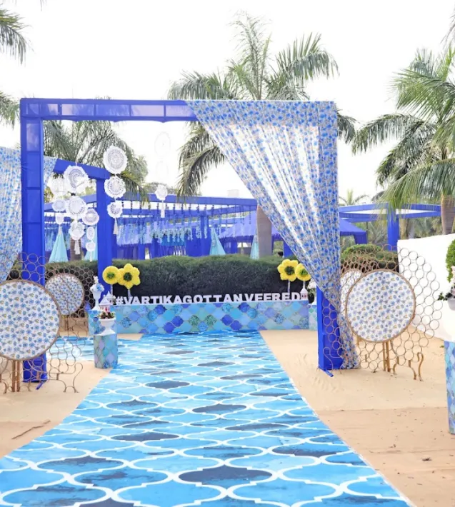 Sai Sudha Lawns entry decoration image